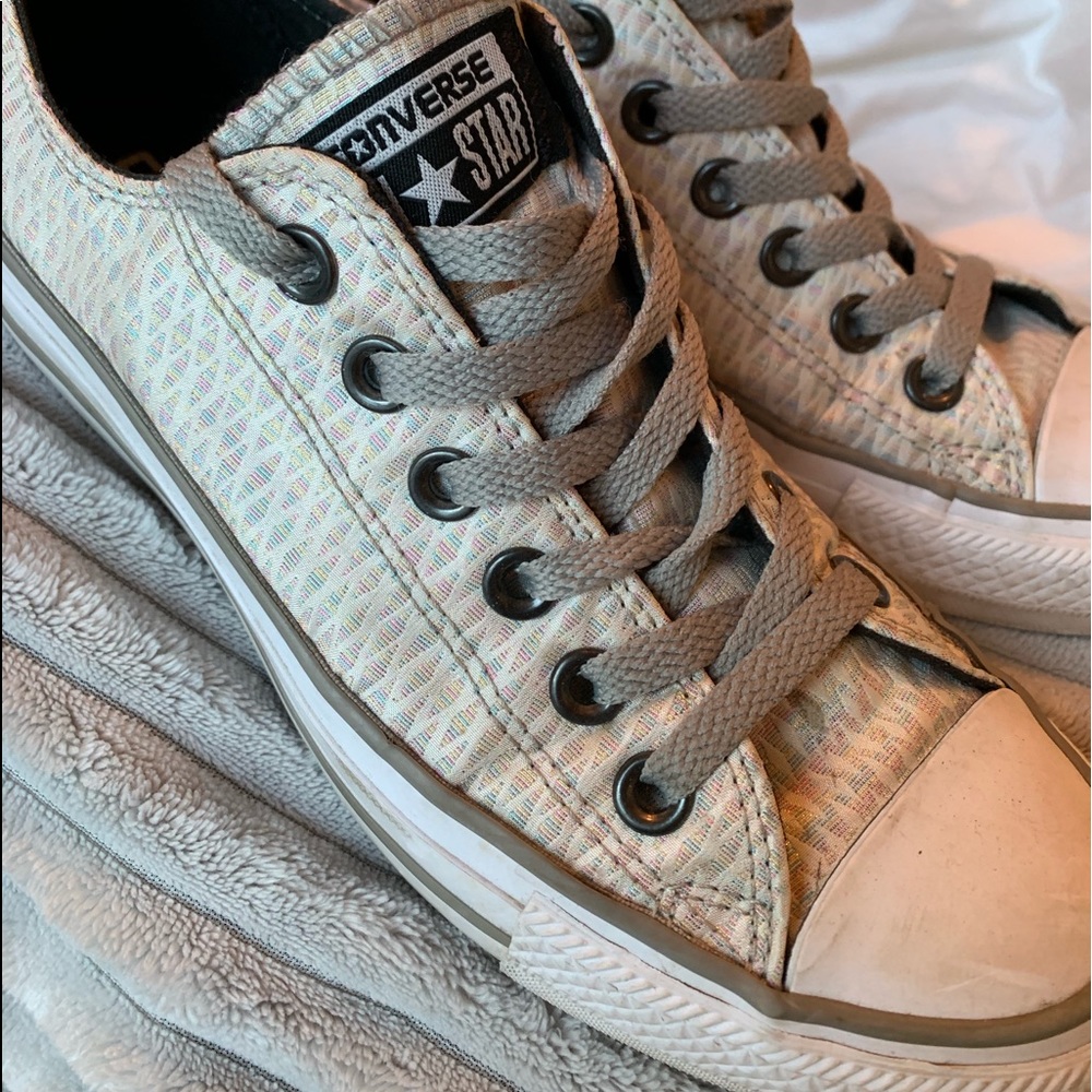 Converse Multi-Colored Herringbone Sneakers